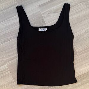 Carly Jean Los Angeles Black Tank Top